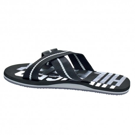 Chanclas Tommy Hilfiger zapatos Hombre modelo Bold Hilfiger Cross Beach Sandal Negro 