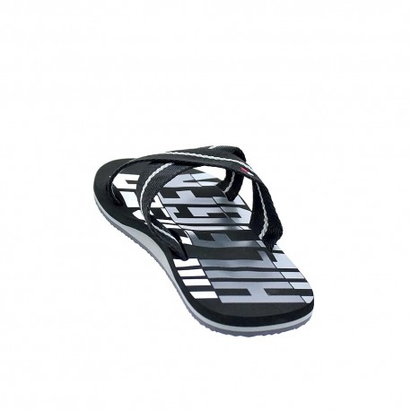 Chanclas Tommy Hilfiger zapatos Hombre modelo Bold Hilfiger Cross Beach Sandal Negro 