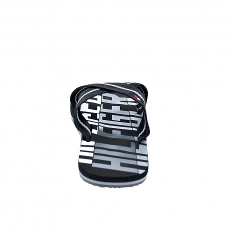 Chanclas Tommy Hilfiger zapatos Hombre modelo Bold Hilfiger Cross Beach Sandal Negro 