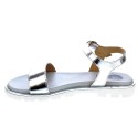 Sandalias Gioseppo zapatos Niña modelo 43428 Plata 