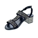 Sandalias Repo zapatos Mujer modelo 30225 Negro 