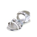 Sandalias Mtng zapatos Niña modelo 47550 Plata 