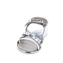 Sandalias Mtng zapatos Niña modelo 47550 Plata 