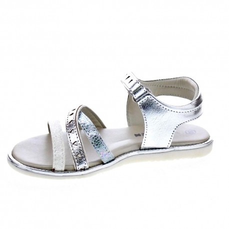 Sandalias Mtng zapatos Niña modelo 47550 Plata 