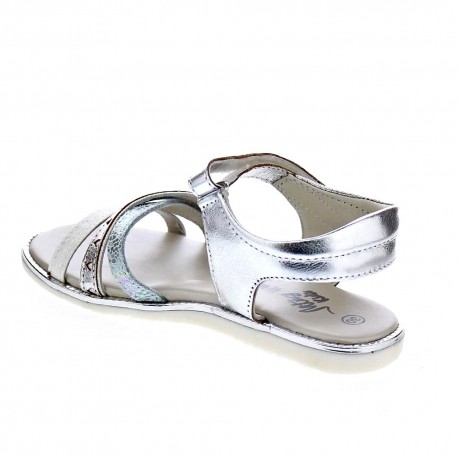 Sandalias Mtng zapatos Niña modelo 47550 Plata 