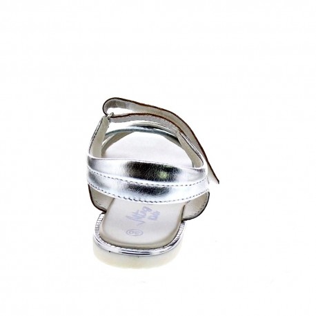 Sandalias Mtng zapatos Niña modelo 47550 Plata 