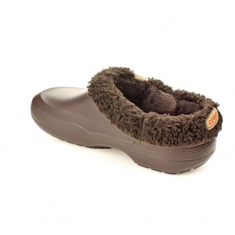 Zuecos Crocs zapatos Hombre modelo Blitzen II Clog Marrón 
