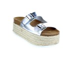 Sandalias Mama Lola zapatos Mujer modelo Formentera Plata 