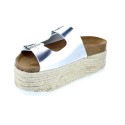 Sandalias Mama Lola zapatos Mujer modelo Formentera Plata 