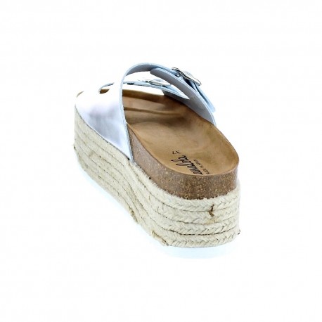 Sandalias Mama Lola zapatos Mujer modelo Formentera Plata 