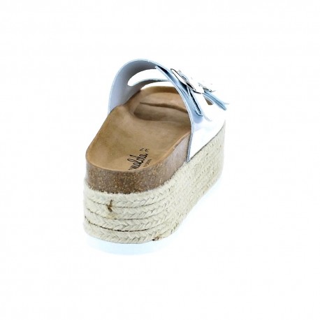 Sandalias Mama Lola zapatos Mujer modelo Formentera Plata 