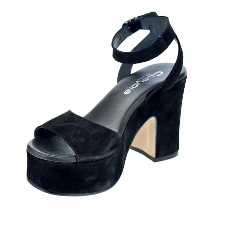 Sandalias Claudia zapatos Mujer modelo 850 Negro 