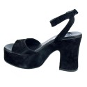 Sandalias Claudia zapatos Mujer modelo 850 Negro 