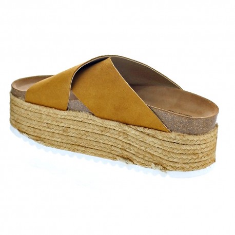 Sandalias Mama Lola zapatos Mujer modelo Milo Marrón 