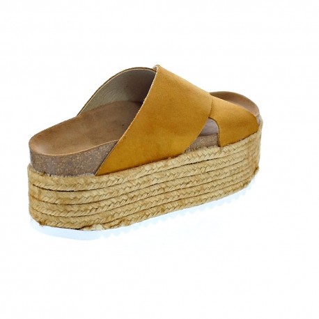 Sandalias Mama Lola zapatos Mujer modelo Milo Marrón 