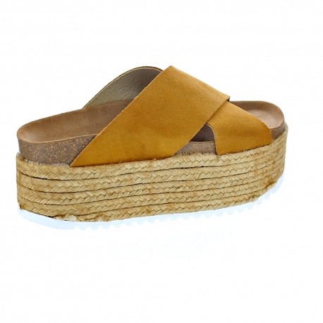 Sandalias Mama Lola zapatos Mujer modelo Milo Marrón 