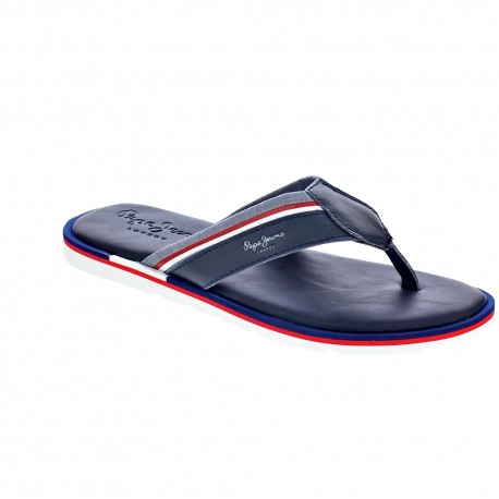 Sandalias Pepe Jeans zapatos Hombre modelo Barrel Fabric Azul 