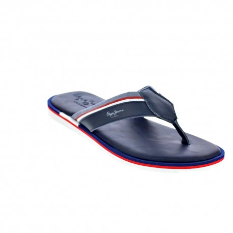 Sandalias Pepe Jeans zapatos Hombre modelo Barrel Fabric Azul 
