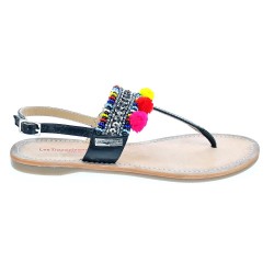 Sandalias Les Tropeziennes zapatos Mujer modelo Oct Negro  2