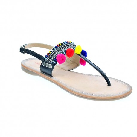 Sandalias Les Tropeziennes zapatos Mujer modelo Oct Negro 