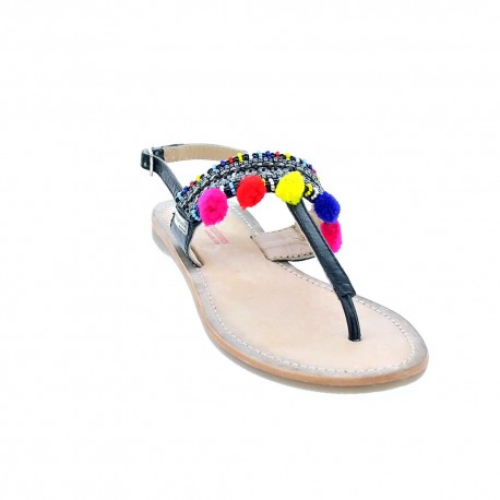 Sandalias Les Tropeziennes zapatos Mujer modelo Oct Negro 