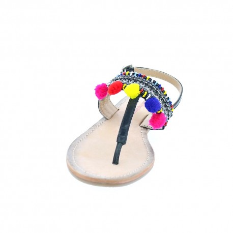 Sandalias Les Tropeziennes zapatos Mujer modelo Oct Negro 