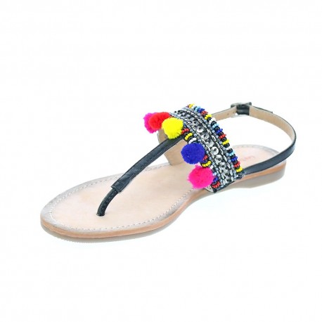 Sandalias Les Tropeziennes zapatos Mujer modelo Oct Negro 