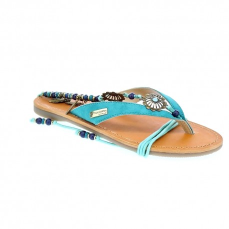 Sandalias Les Tropeziennes zapatos Mujer modelo Odeline Azul 