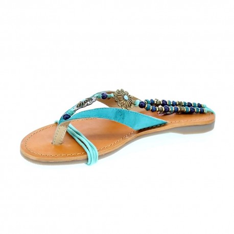 Sandalias Les Tropeziennes zapatos Mujer modelo Odeline Azul 