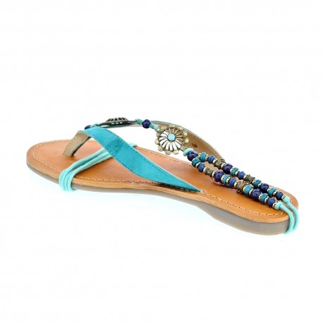 Sandalias Les Tropeziennes zapatos Mujer modelo Odeline Azul 