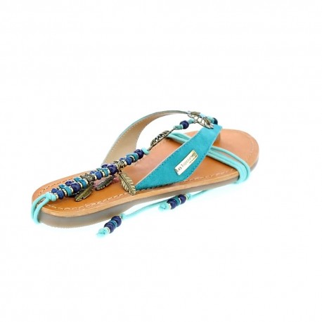 Sandalias Les Tropeziennes zapatos Mujer modelo Odeline Azul 