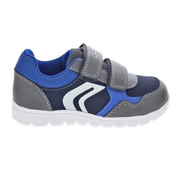 Zapatillas Geox zapatos Niño modelo Xunday Boy Gris  2