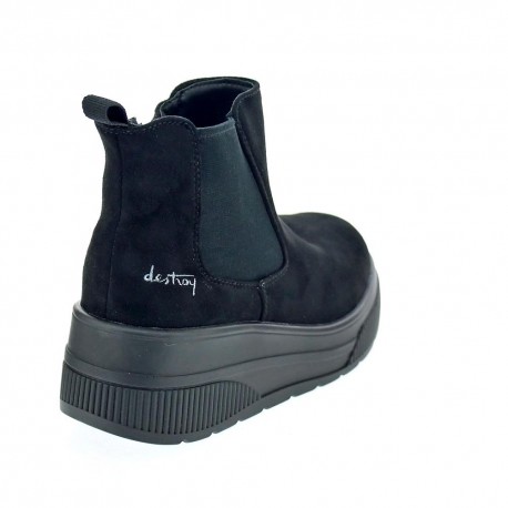 Botines Destroy zapatos Niña modelo D800403 Negro 