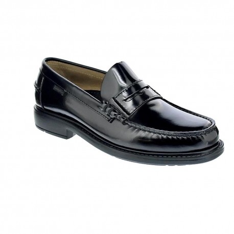 Mocasines Callaghan zapatos Hombre modelo 9000 Negro 