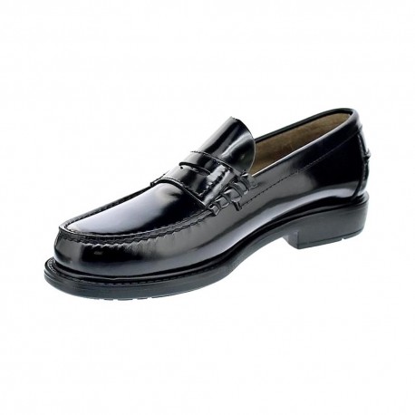 Mocasines Callaghan zapatos Hombre modelo 9000 Negro 