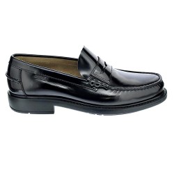 Mocasines Callaghan zapatos Hombre modelo 9000 Negro  2
