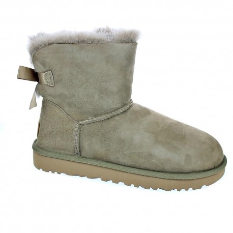 Botines Ugg zapatos Mujer modelo Mini Bailey Bow II Marrón 