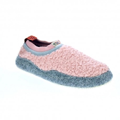 Pantuflas Napapijri zapatos Mujer modelo Misan Rosa 