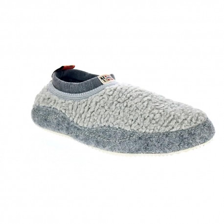 Pantuflas Napapijri zapatos Mujer modelo Misan Gris 
