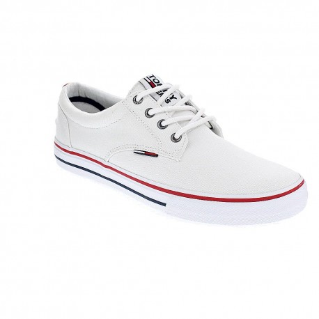 Zapatillas Tommy Hilfiger zapatos Hombre modelo Textil Sneaker Blanco 