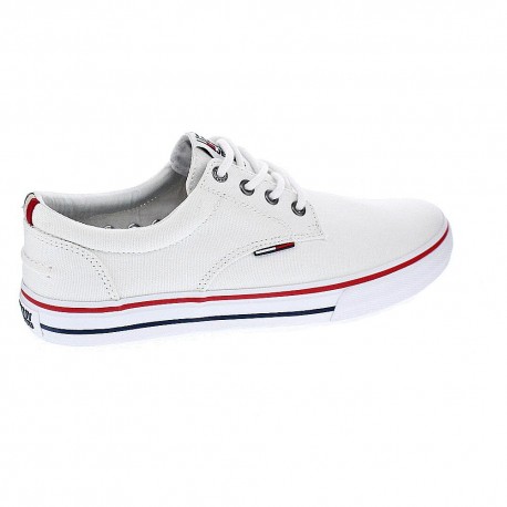 Zapatillas Tommy Hilfiger zapatos Hombre modelo Textil Sneaker Blanco 
