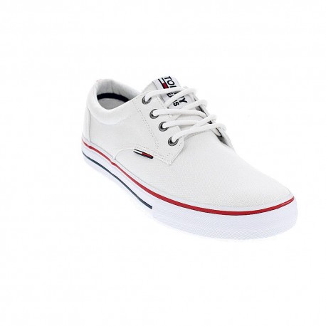 Zapatillas Tommy Hilfiger zapatos Hombre modelo Textil Sneaker Blanco 