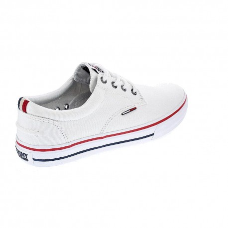 Zapatillas Tommy Hilfiger zapatos Hombre modelo Textil Sneaker Blanco 