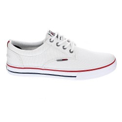 Zapatillas Tommy Hilfiger zapatos Hombre modelo Textil Sneaker Blanco  2