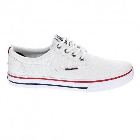 Zapatillas Tommy Hilfiger zapatos Hombre modelo Textil Sneaker Blanco 