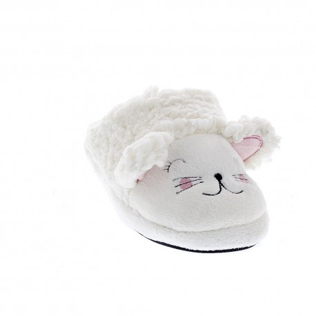 Pantuflas Gioseppo zapatos Niña modelo 40948 Blanco 
