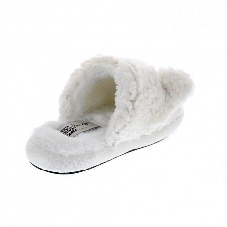 Pantuflas Gioseppo zapatos Niña modelo 40948 Blanco 