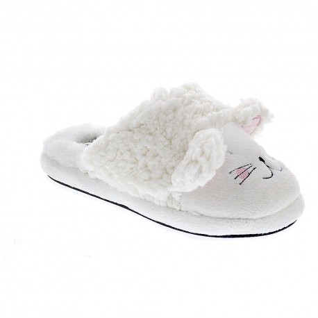 Pantuflas Gioseppo zapatos Niña modelo 40948 Blanco 
