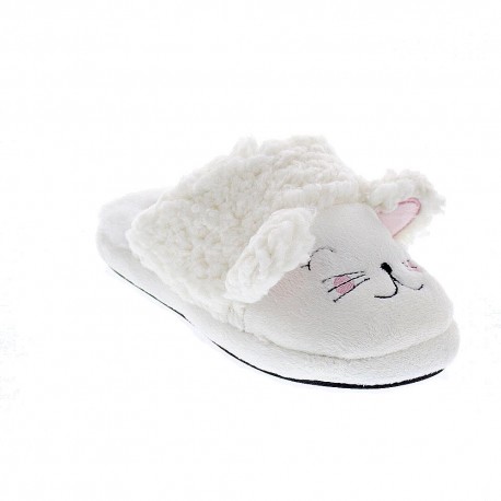 Pantuflas Gioseppo zapatos Niña modelo 40948 Blanco 