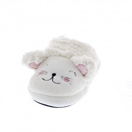 Pantuflas Gioseppo zapatos Niña modelo 40948 Blanco 